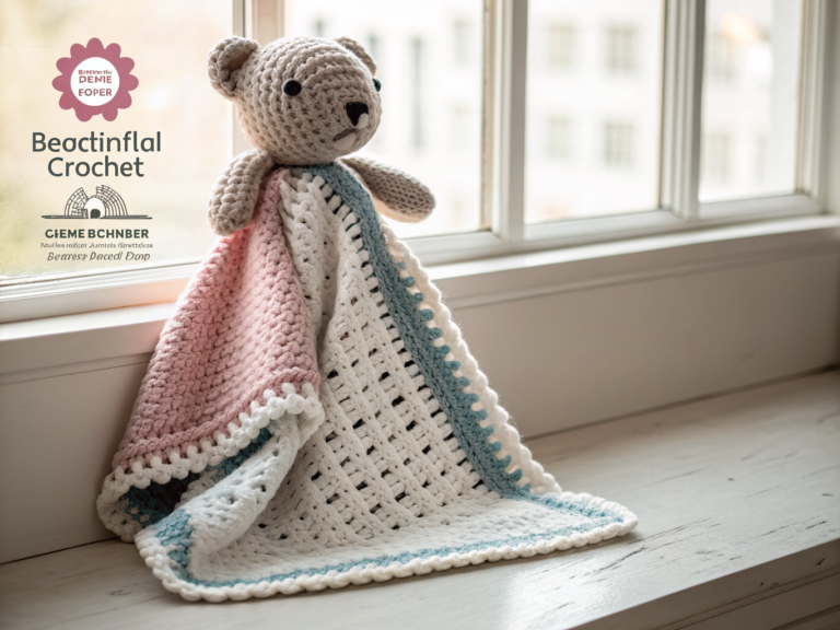 crochet baby lovey pattern