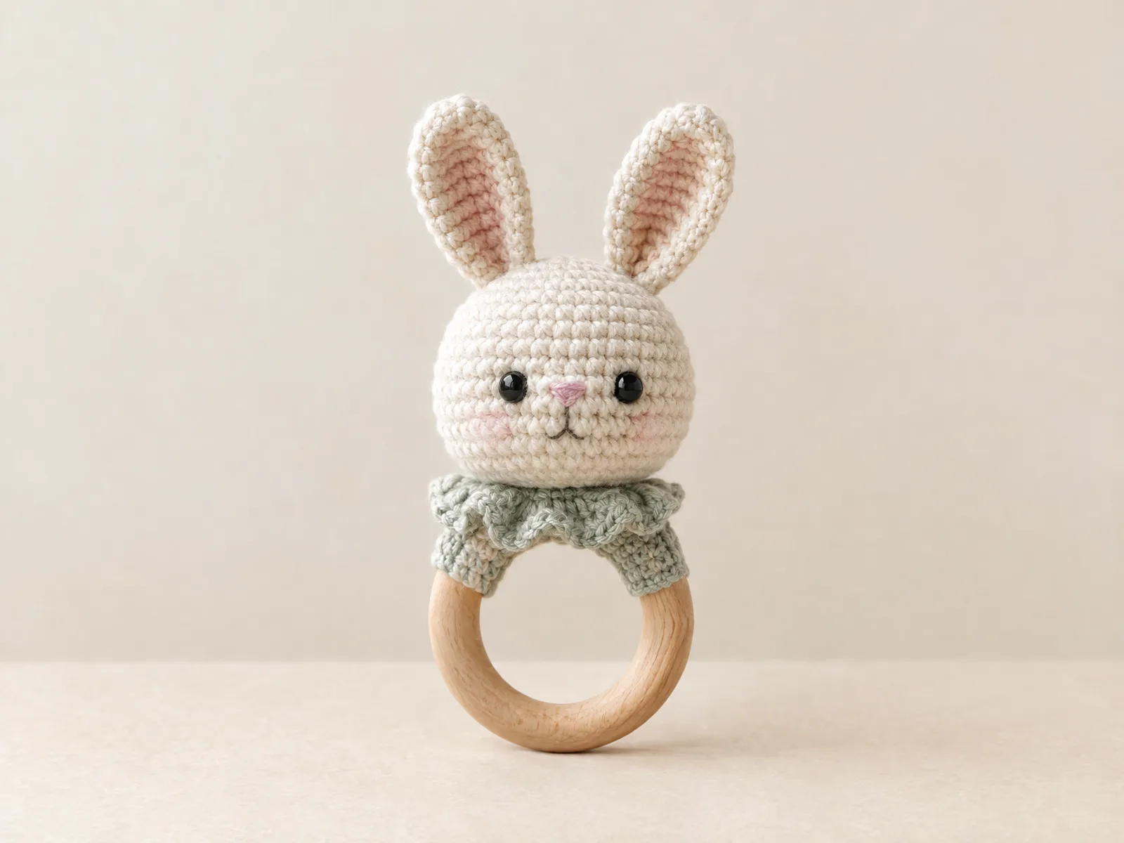 crochet baby rattle pattern