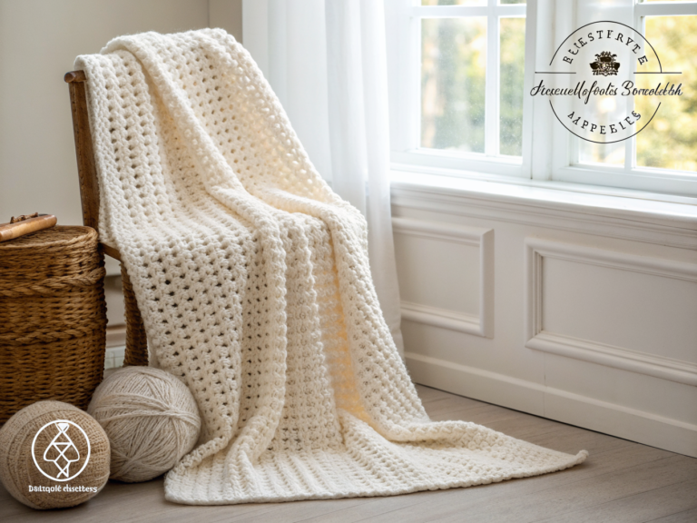 crochet newborn blanket pattern