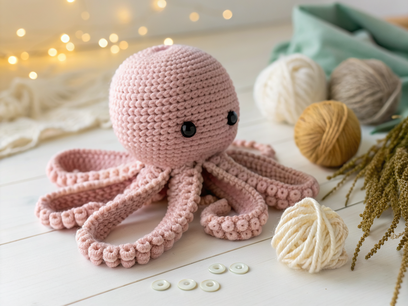crochet octopus amigurumi pattern