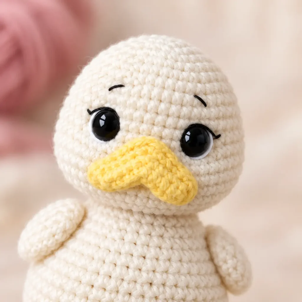 free crochet duck pattern
