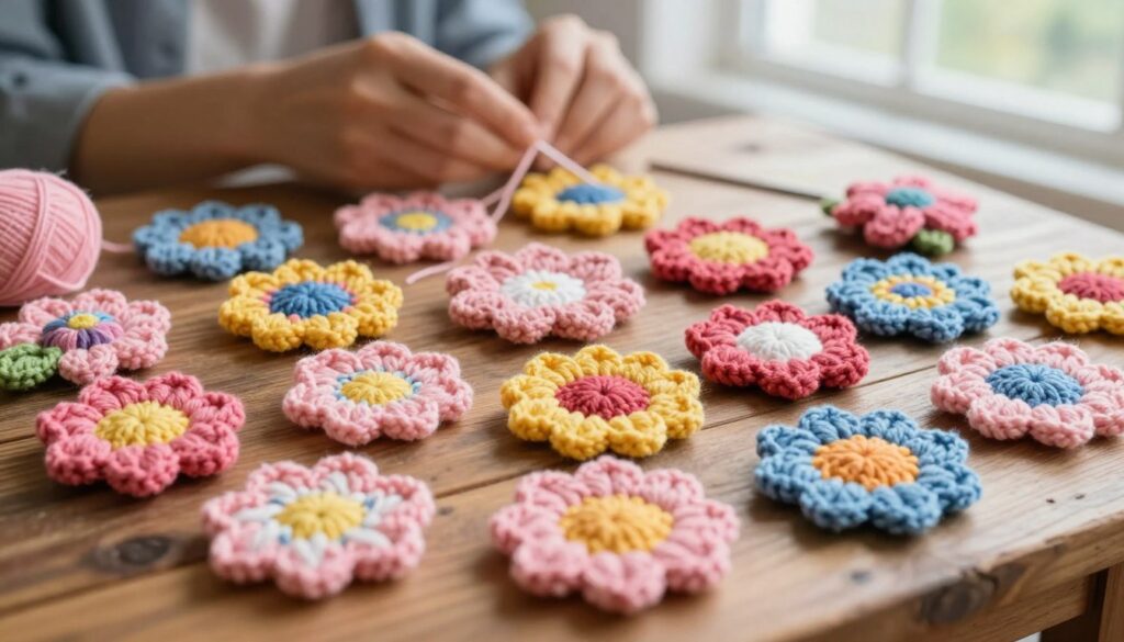 crochet flower patterns crochet flower patterns