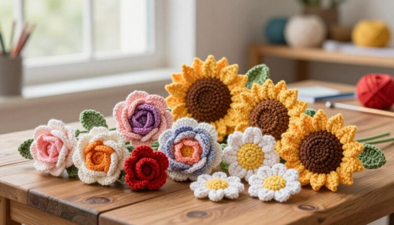 crochet flowers