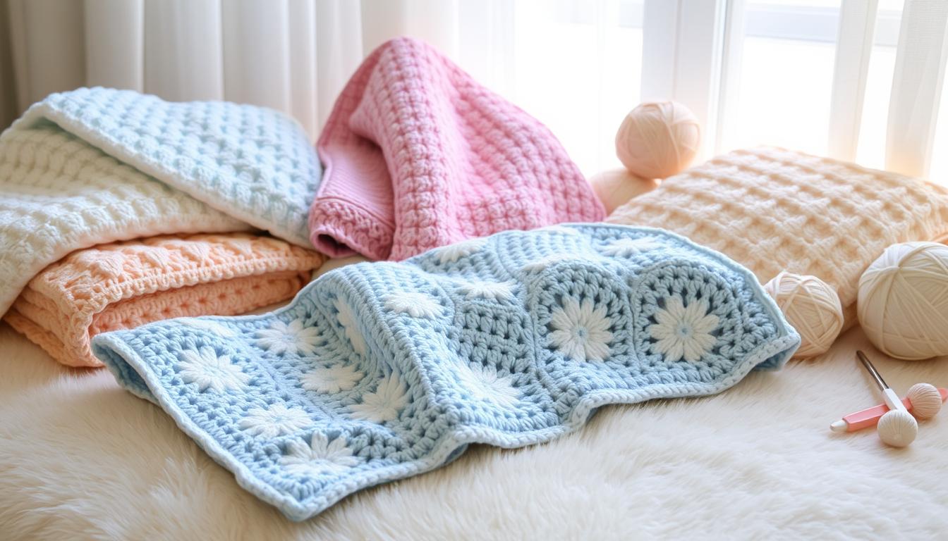 crochet newborn blanket patterns