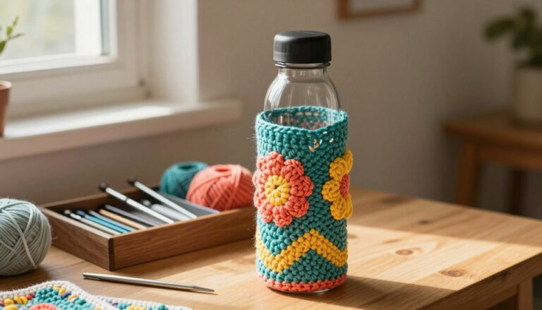 crochet water bottle holder pattern