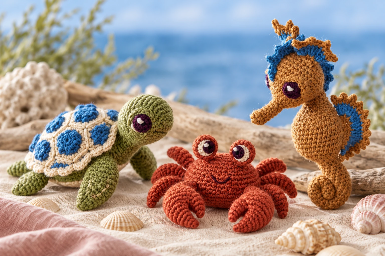 under the sea crochet patterns
