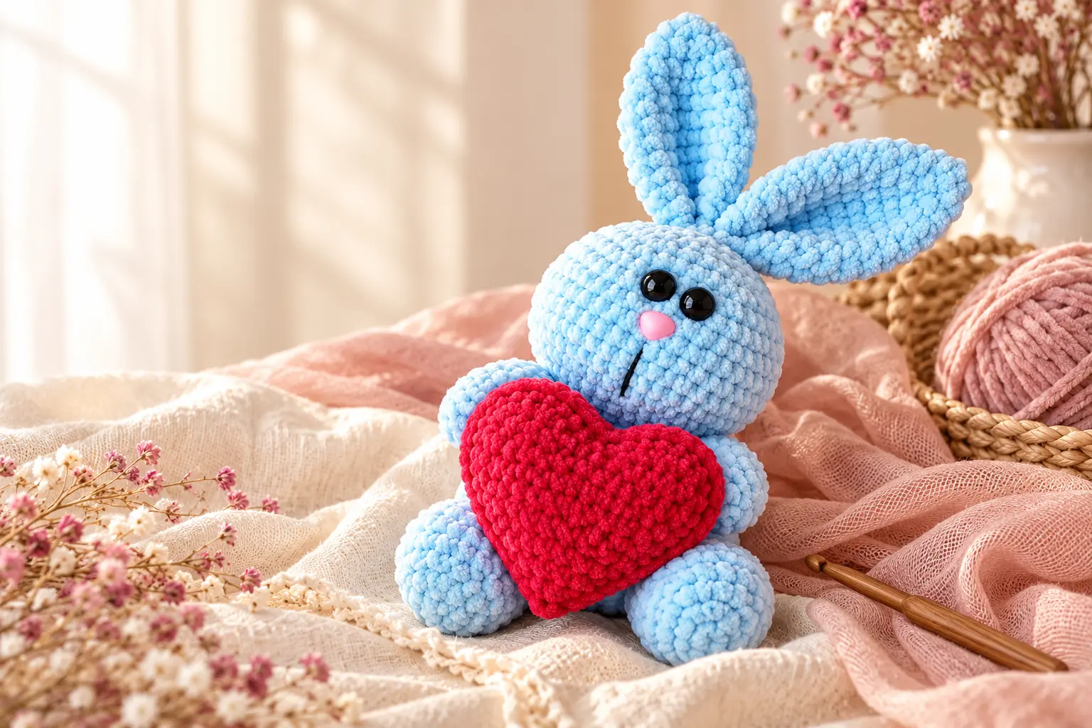 Valentine Bunny Crochet Pattern: Easy Ideas for a Handmade Gift